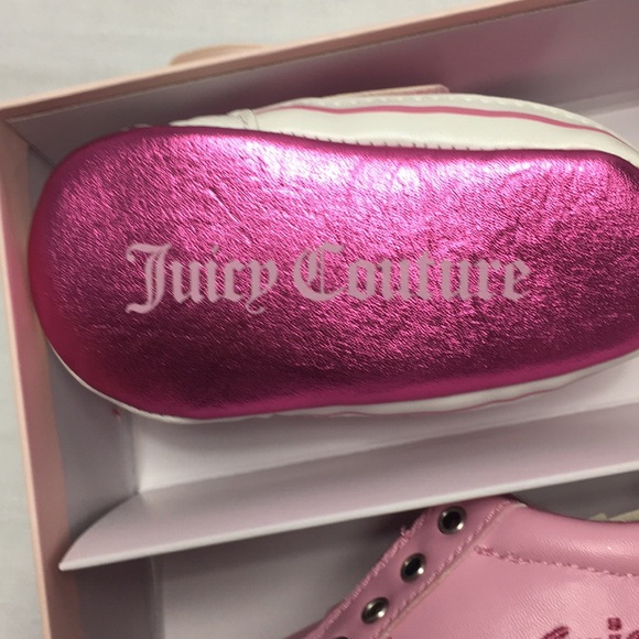 Juicy Couture Pink Sneakers NWT - Picture 4 of 5
